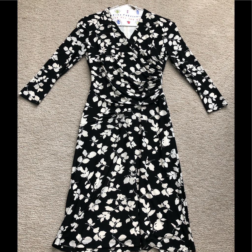 Ralph Lauren Matte Jersey Dress. Worn Once.